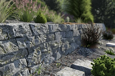 Murki z granitu w ogrodzie. zastosowanie i pomysły na aranżacje terenu.